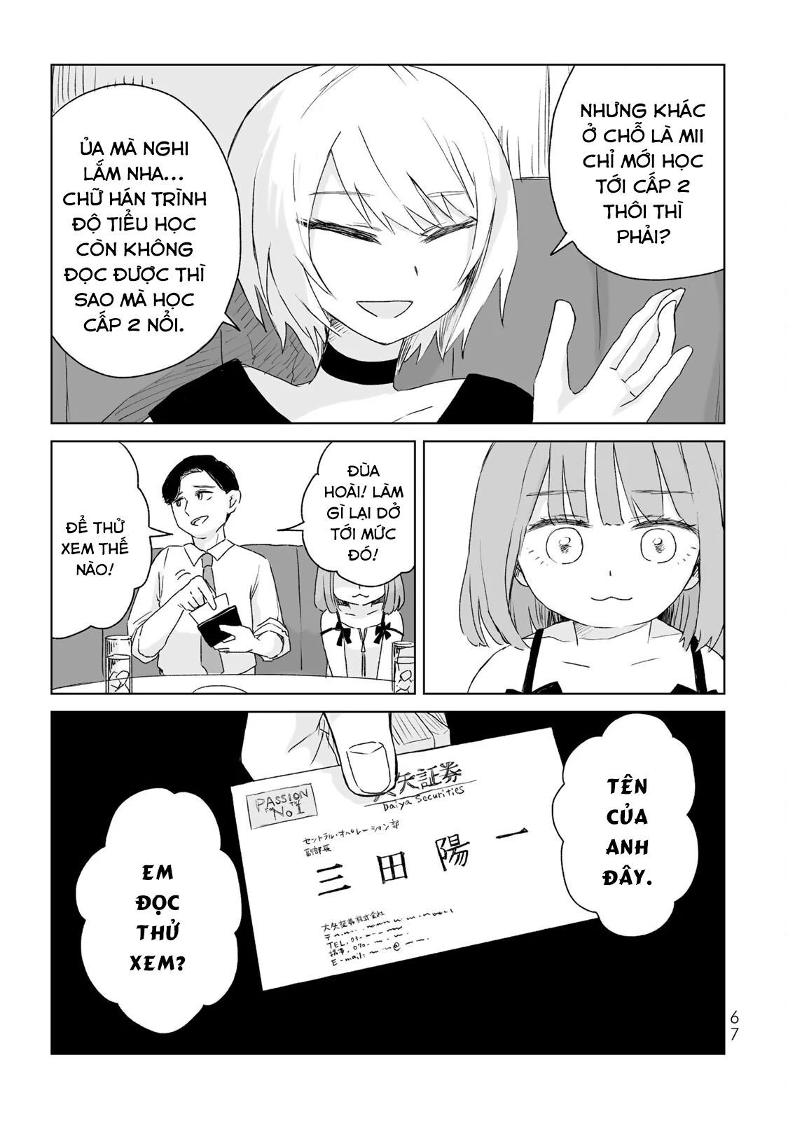 Mii Và Yamada - Chapter 3 - Page 9