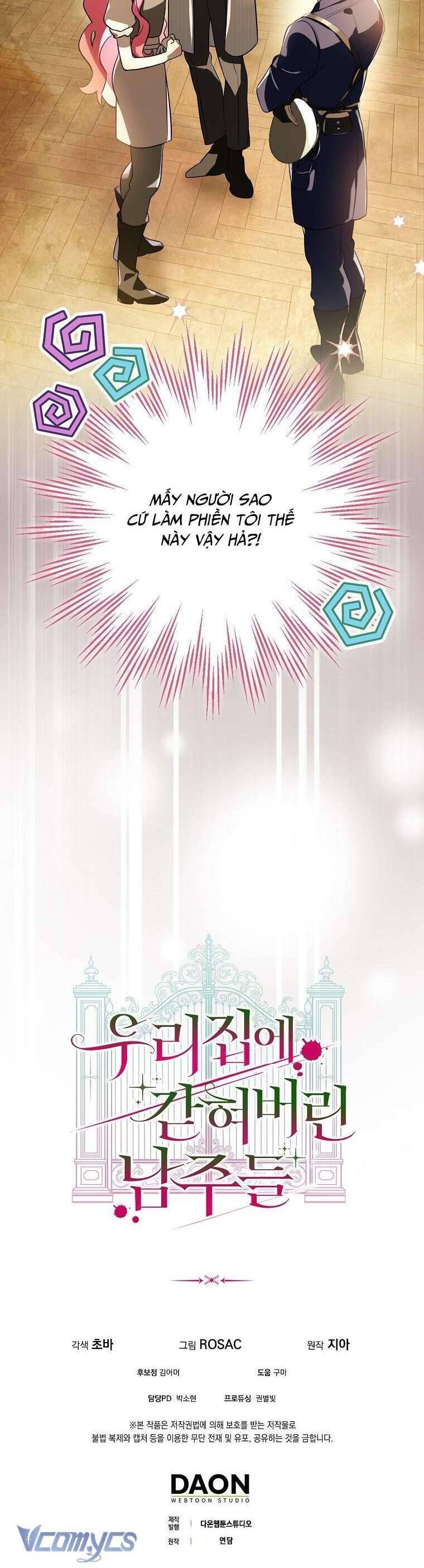 Các Nam Chính Bị Mắc Kẹt Trong Nhà Tôi - Chapter 12 - Page 35