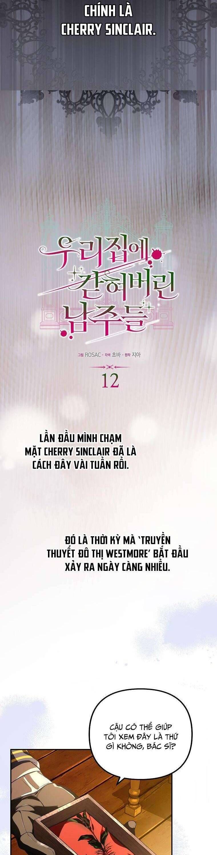 Các Nam Chính Bị Mắc Kẹt Trong Nhà Tôi - Chapter 12 - Page 4