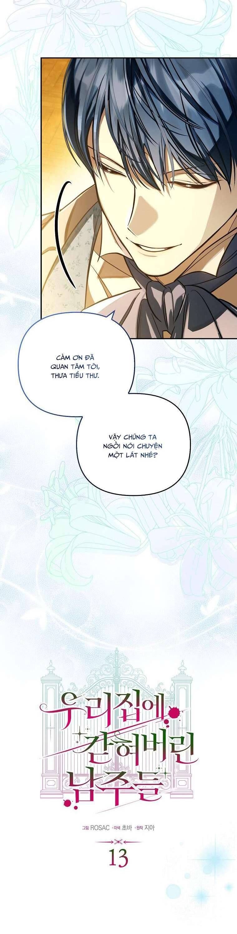 Các Nam Chính Bị Mắc Kẹt Trong Nhà Tôi - Chapter 13 - Page 10