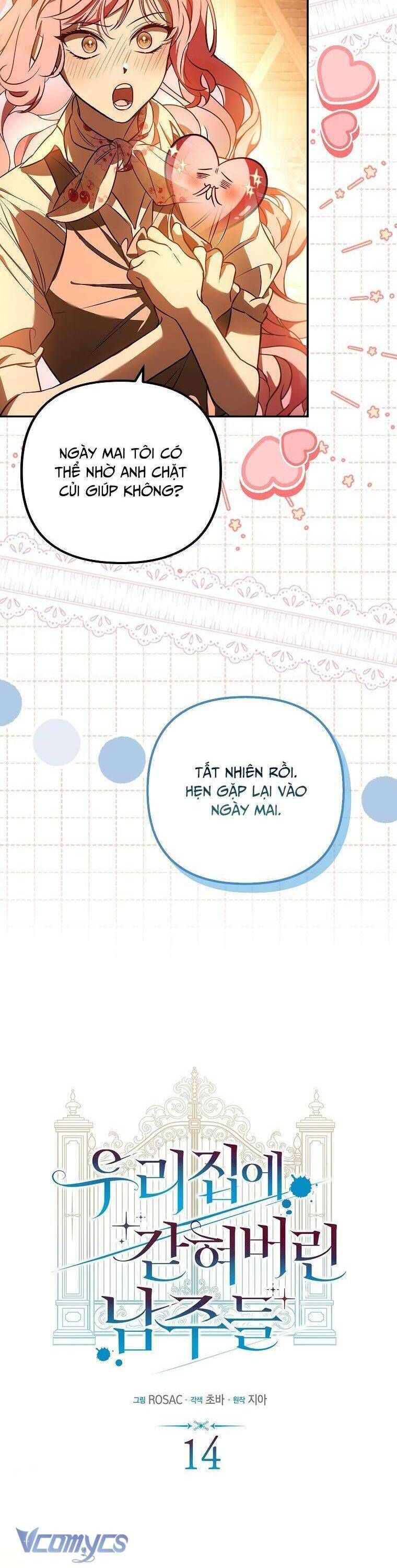 Các Nam Chính Bị Mắc Kẹt Trong Nhà Tôi - Chapter 14 - Page 6