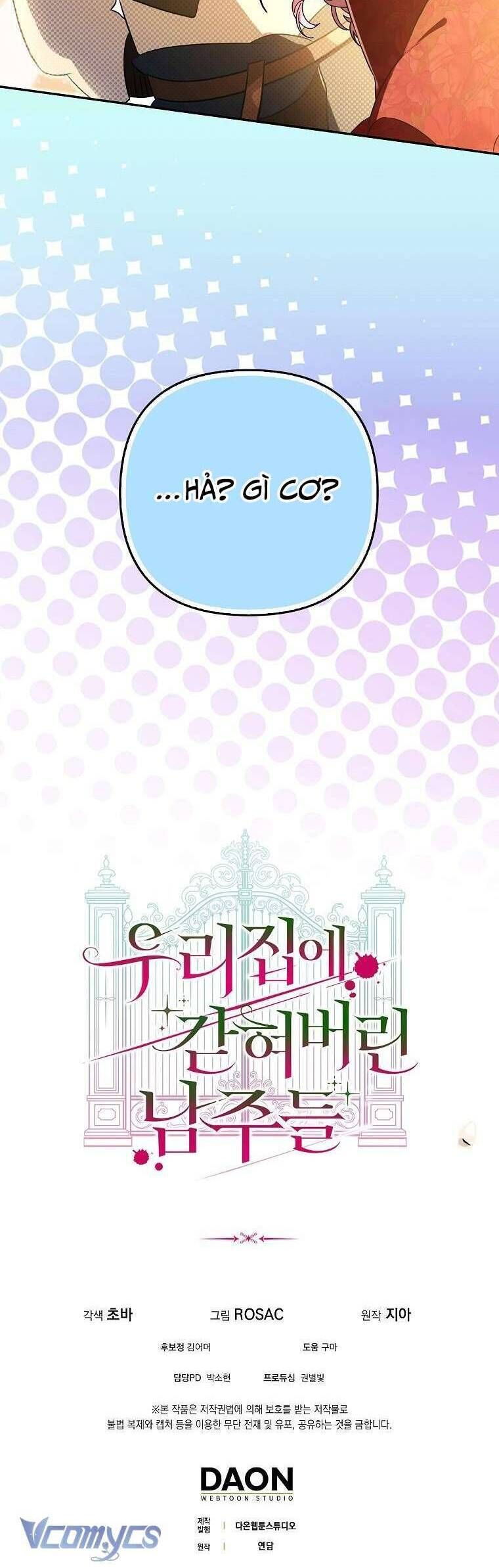 Các Nam Chính Bị Mắc Kẹt Trong Nhà Tôi - Chapter 18 - Page 36