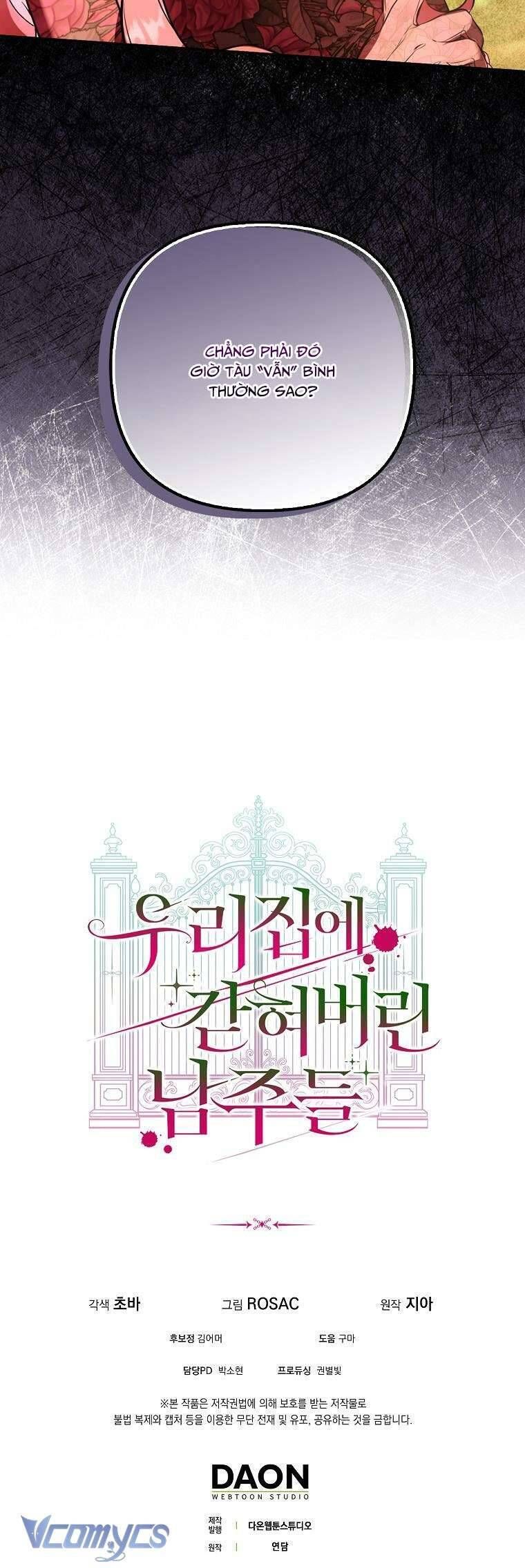 Các Nam Chính Bị Mắc Kẹt Trong Nhà Tôi - Chapter 20 - Page 46