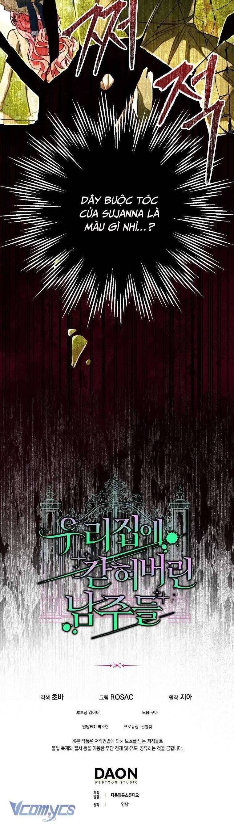 Các Nam Chính Bị Mắc Kẹt Trong Nhà Tôi - Chapter 22 - Page 36