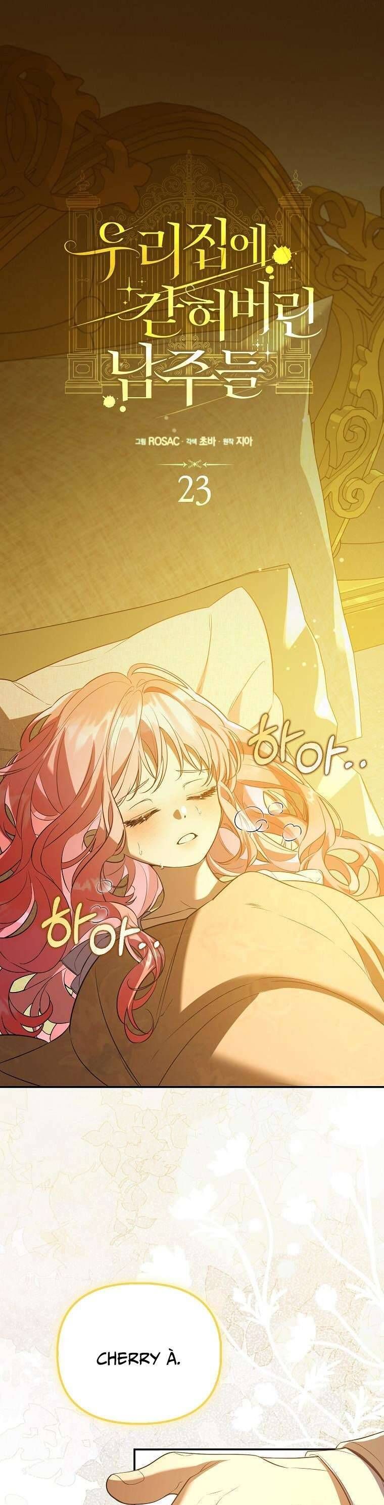 Các Nam Chính Bị Mắc Kẹt Trong Nhà Tôi - Chapter 23 - Page 15