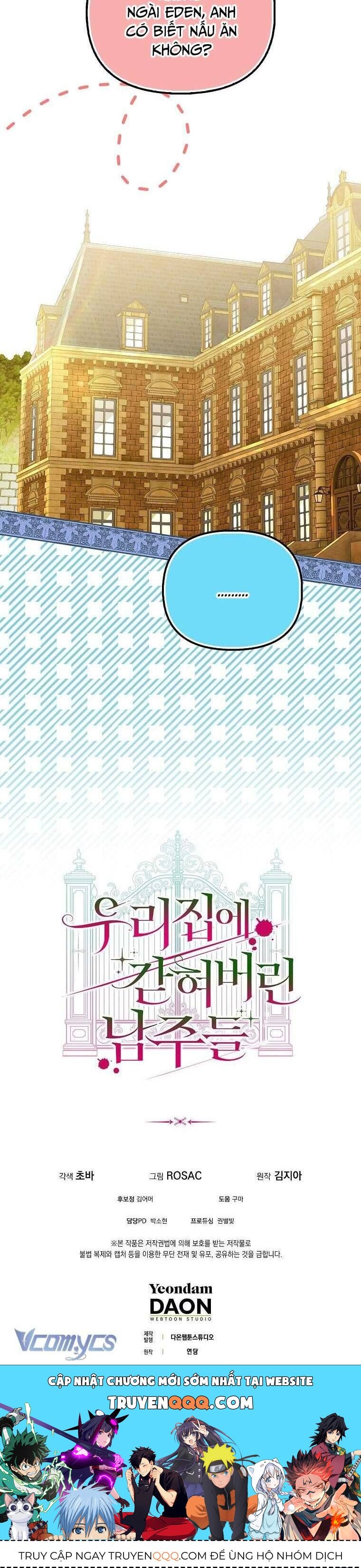 Các Nam Chính Bị Mắc Kẹt Trong Nhà Tôi - Chapter 24 - Page 35