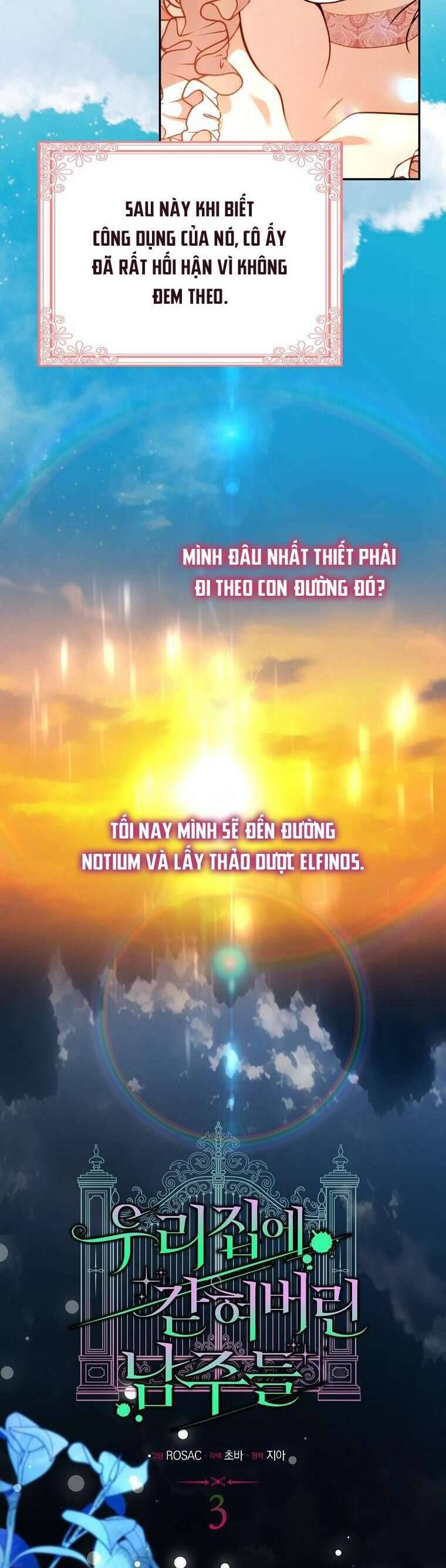 Các Nam Chính Bị Mắc Kẹt Trong Nhà Tôi - Chapter 3 - Page 20