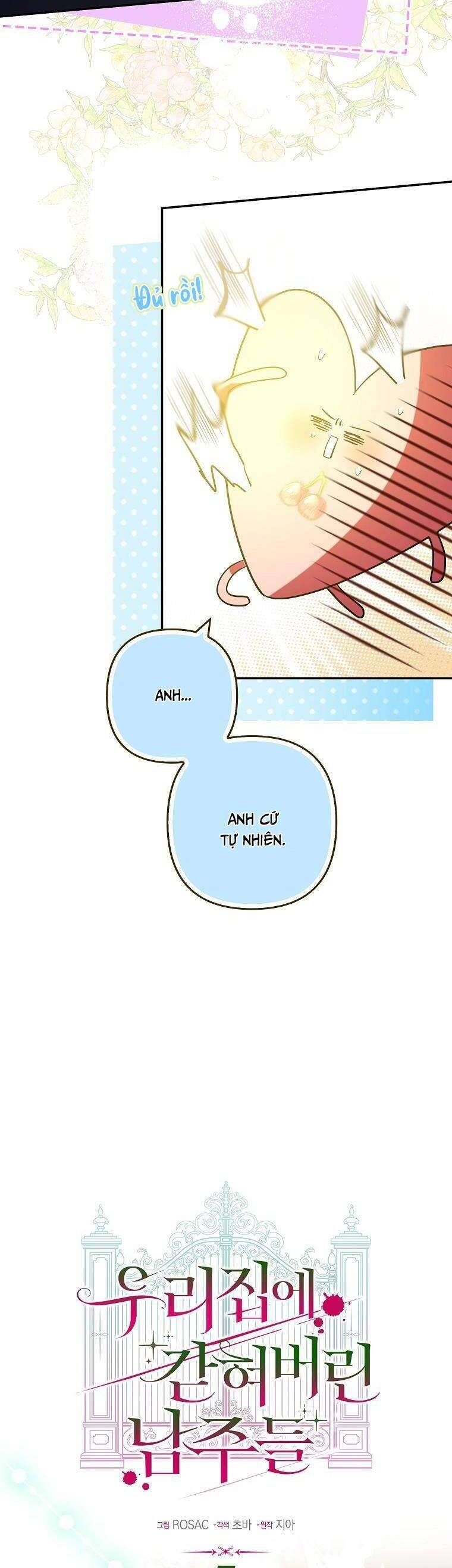 Các Nam Chính Bị Mắc Kẹt Trong Nhà Tôi - Chapter 7 - Page 3