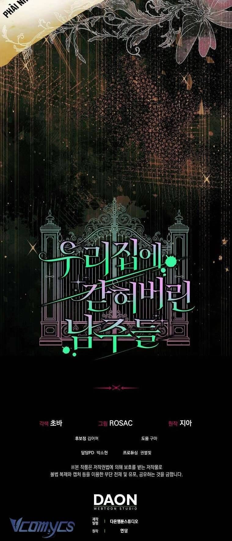 Các Nam Chính Bị Mắc Kẹt Trong Nhà Tôi - Chapter 8 - Page 37