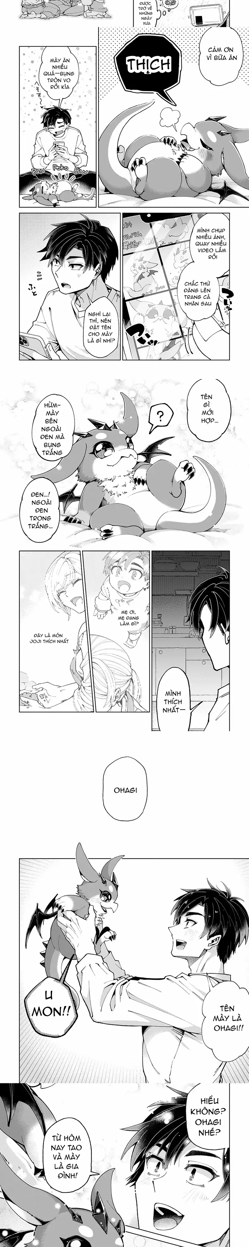 Shachiku No Ore, Dragon Ni Idakaretanode Pet Haishin Wo Hajimemasu Chibi Ko Dragon To Monster Bokujo Life - Chapter 1 - Page 6