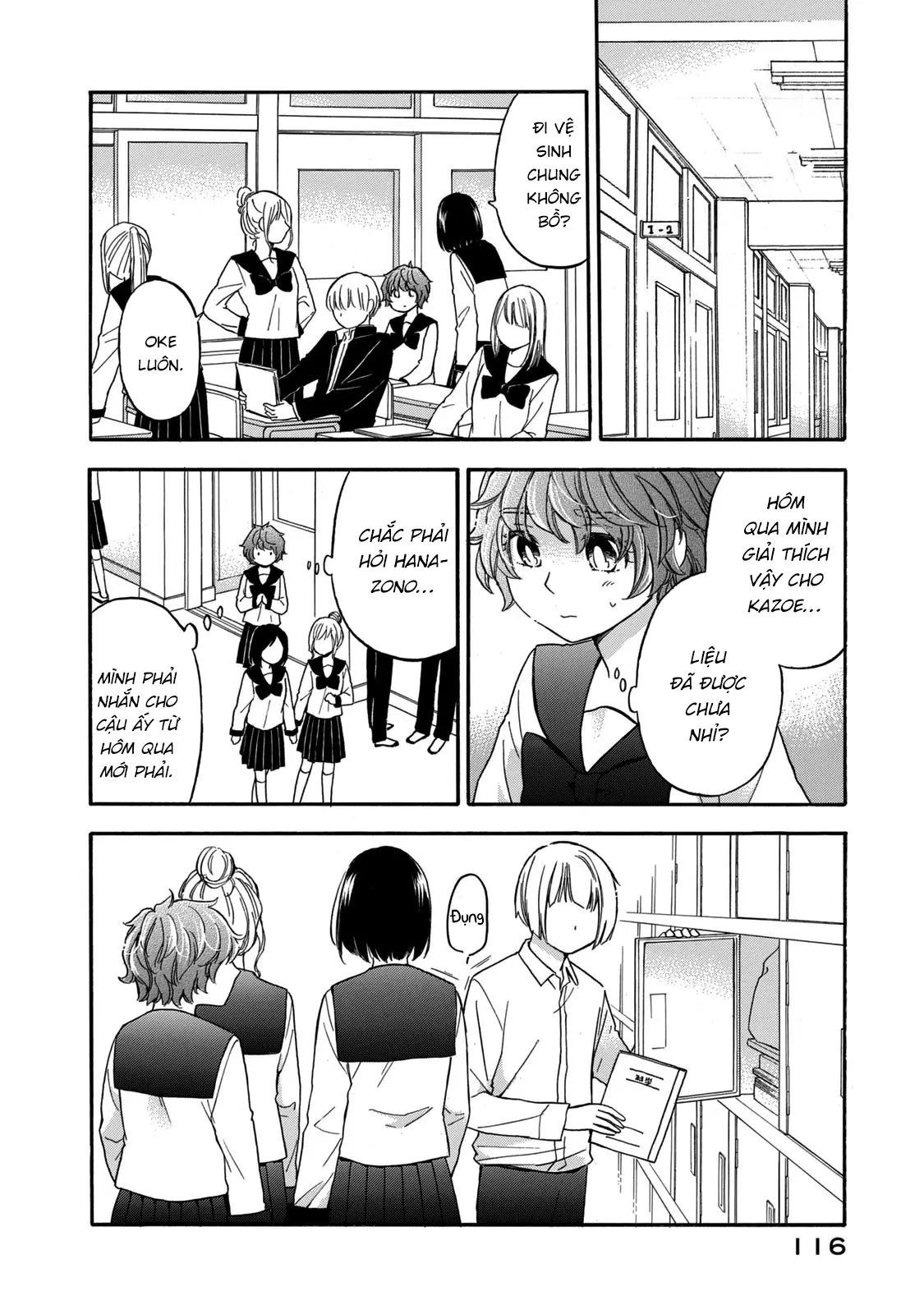 Những Cuộc Gặp Gỡ Kỳ Lạ Sau Giờ Học Của Hanazono Và Kazoe - Chapter 25 - Page 4