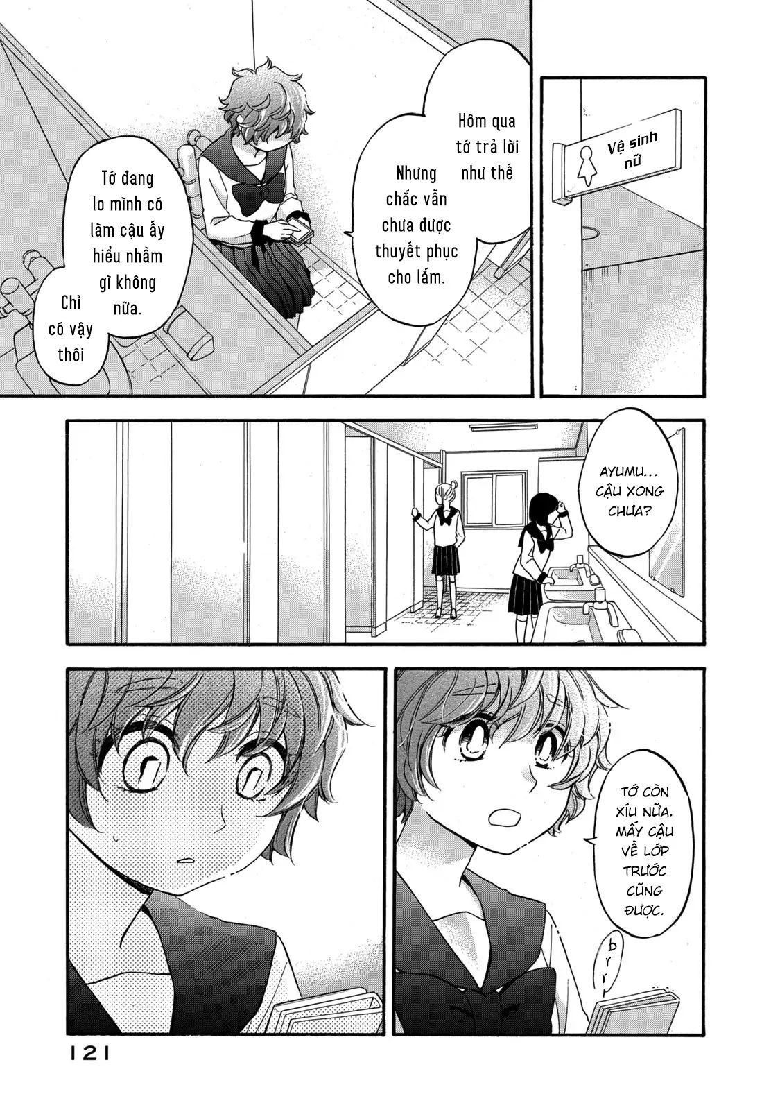 Những Cuộc Gặp Gỡ Kỳ Lạ Sau Giờ Học Của Hanazono Và Kazoe - Chapter 25 - Page 9