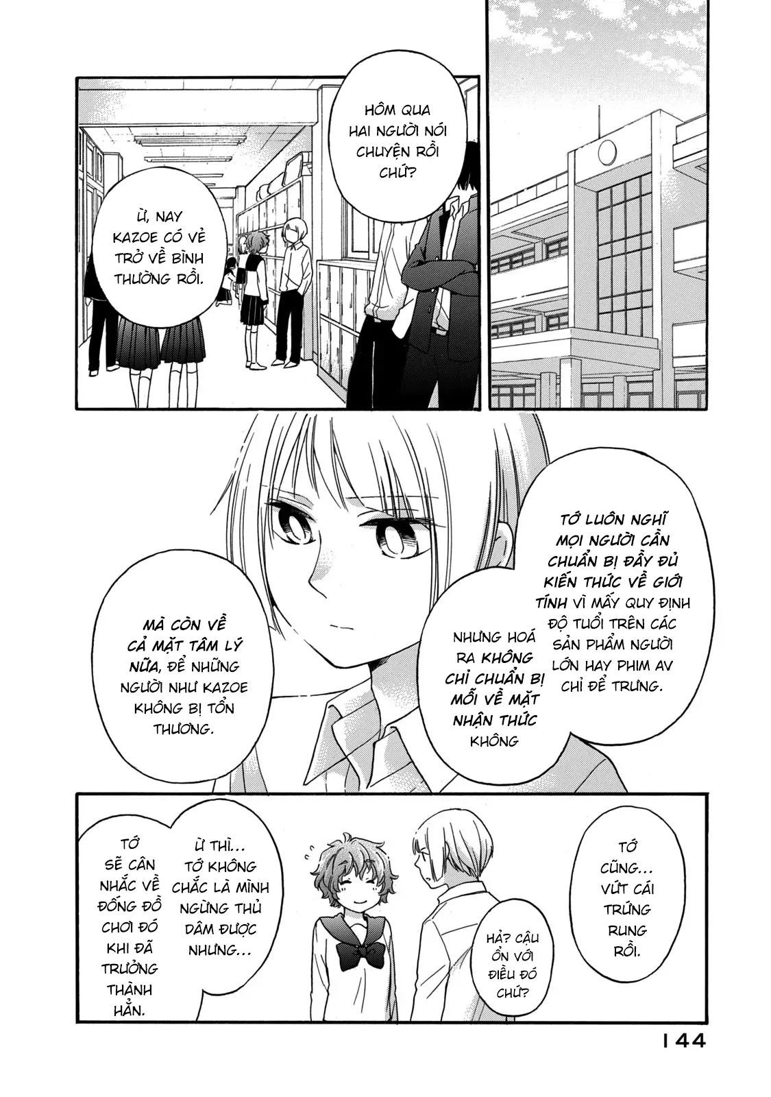 Những Cuộc Gặp Gỡ Kỳ Lạ Sau Giờ Học Của Hanazono Và Kazoe - Chapter 26 - Page 14