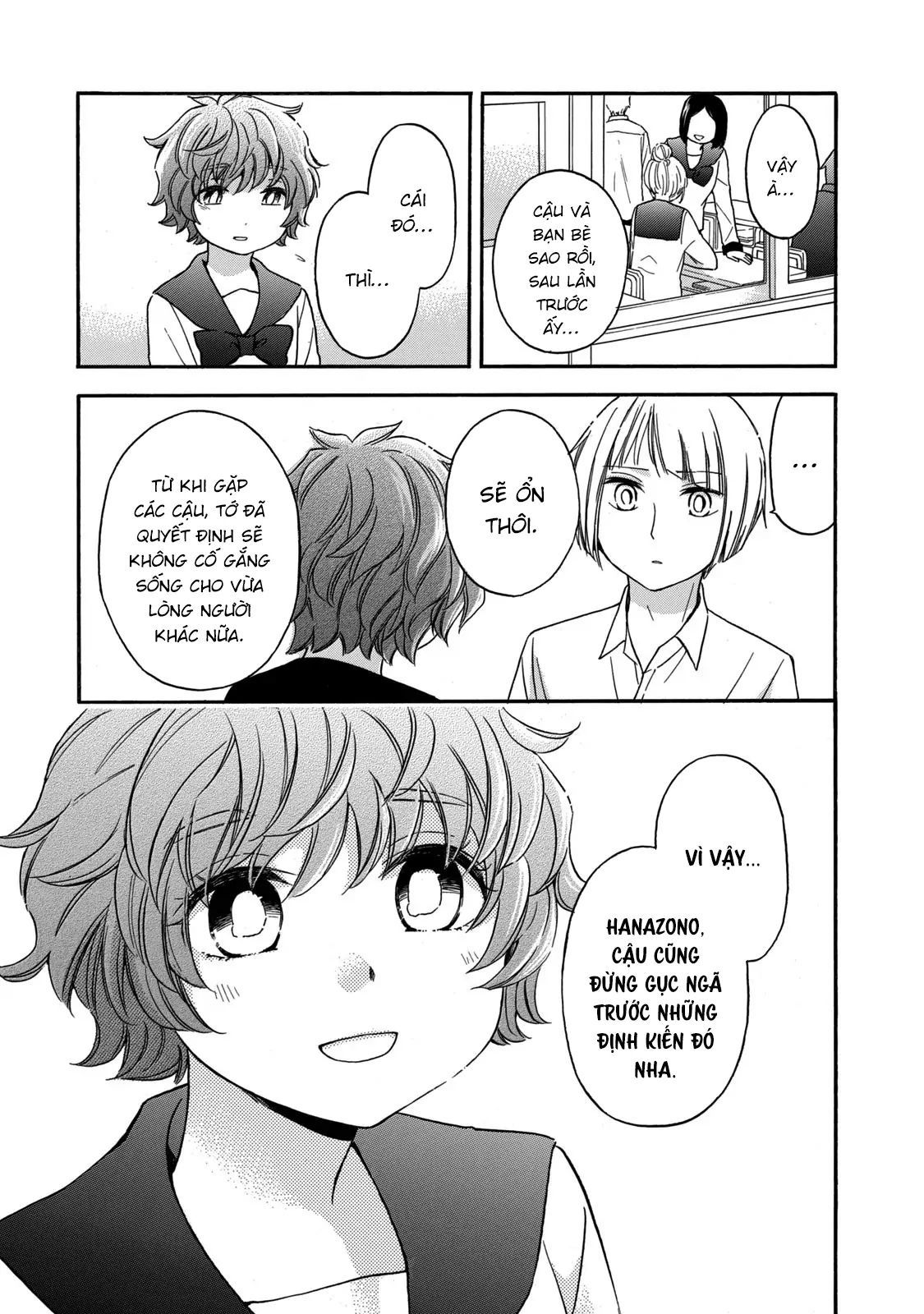 Những Cuộc Gặp Gỡ Kỳ Lạ Sau Giờ Học Của Hanazono Và Kazoe - Chapter 26 - Page 15