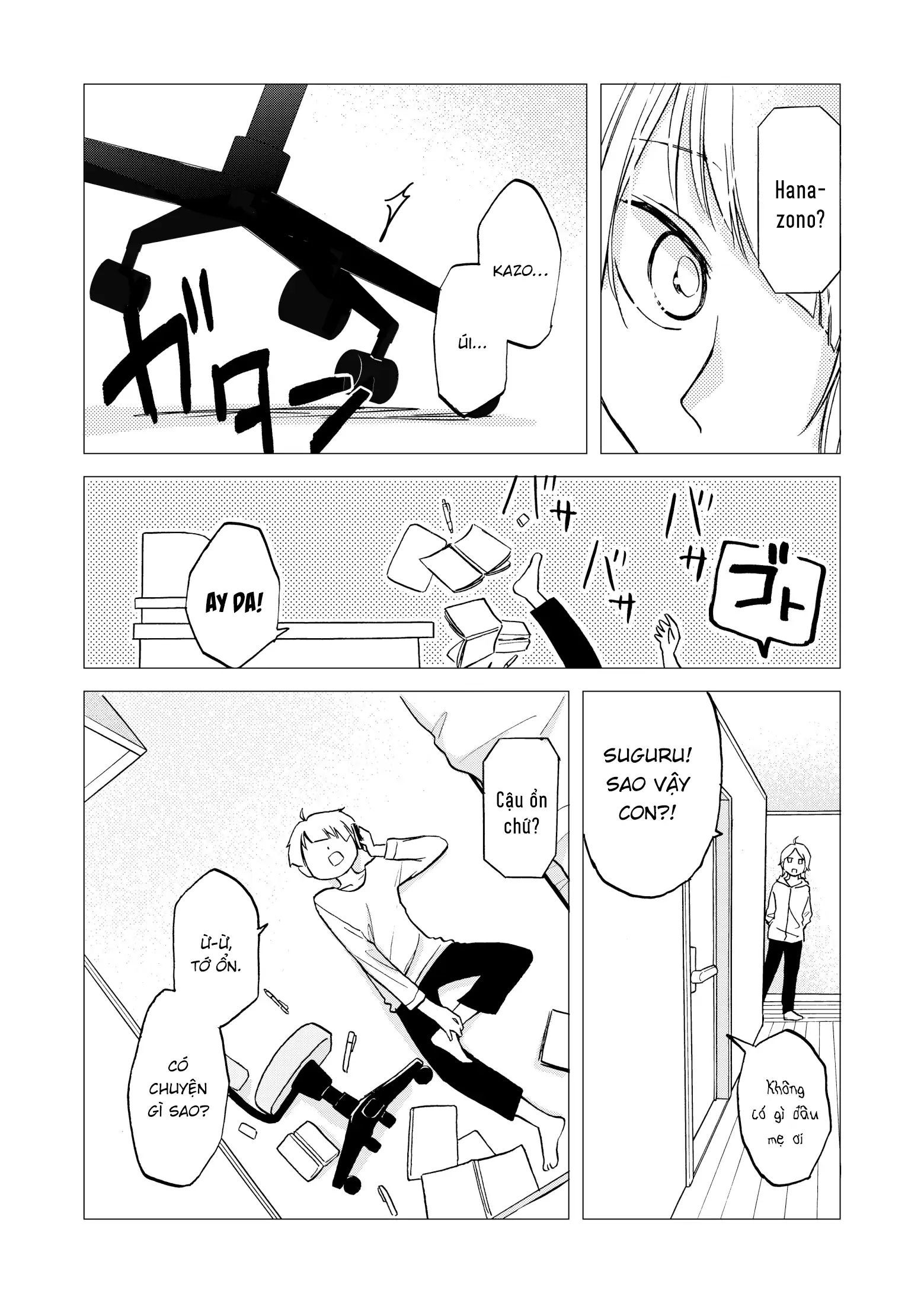 Những Cuộc Gặp Gỡ Kỳ Lạ Sau Giờ Học Của Hanazono Và Kazoe - Chapter 27.5 - Page 3