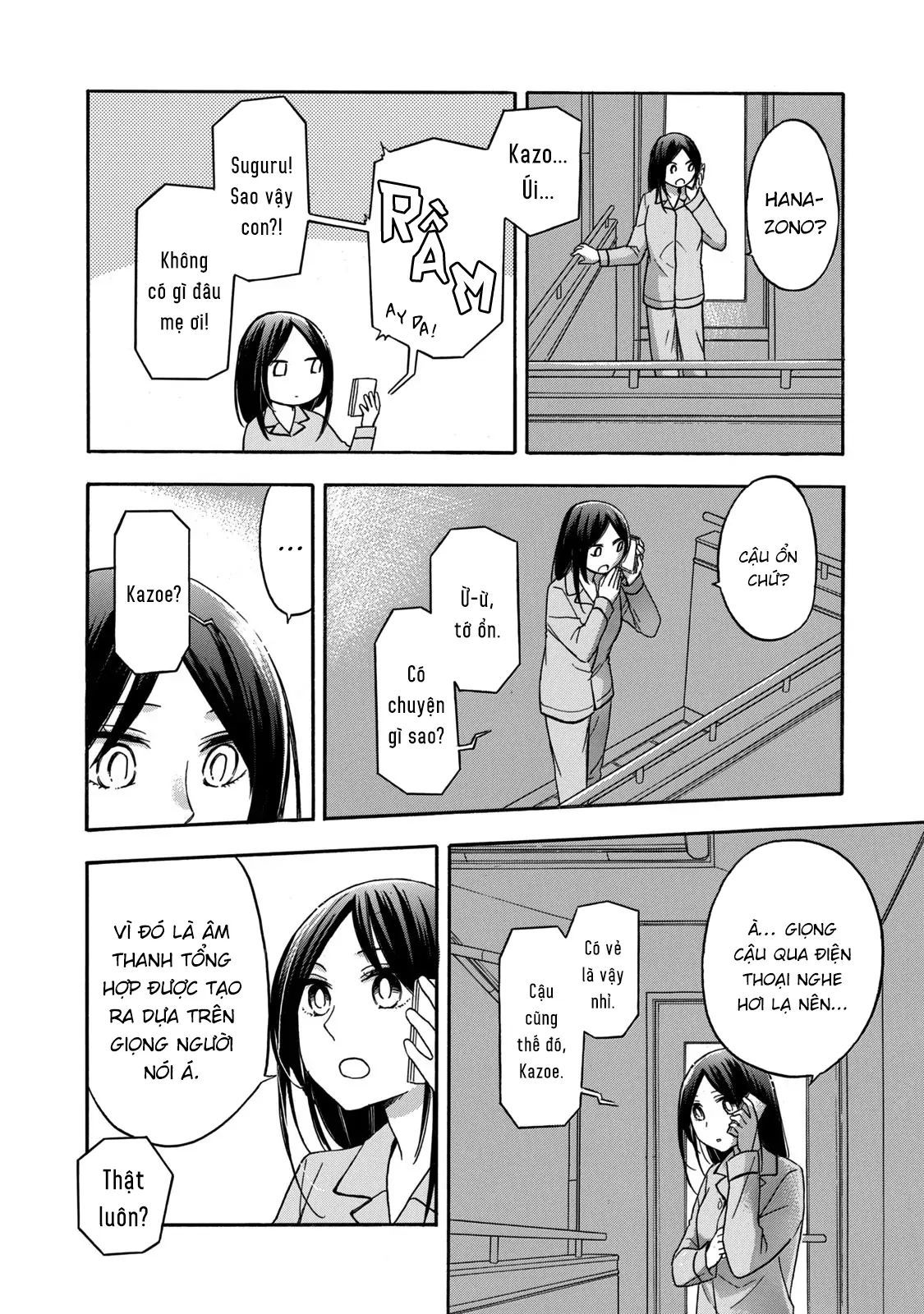 Những Cuộc Gặp Gỡ Kỳ Lạ Sau Giờ Học Của Hanazono Và Kazoe - Chapter 27 - Page 6