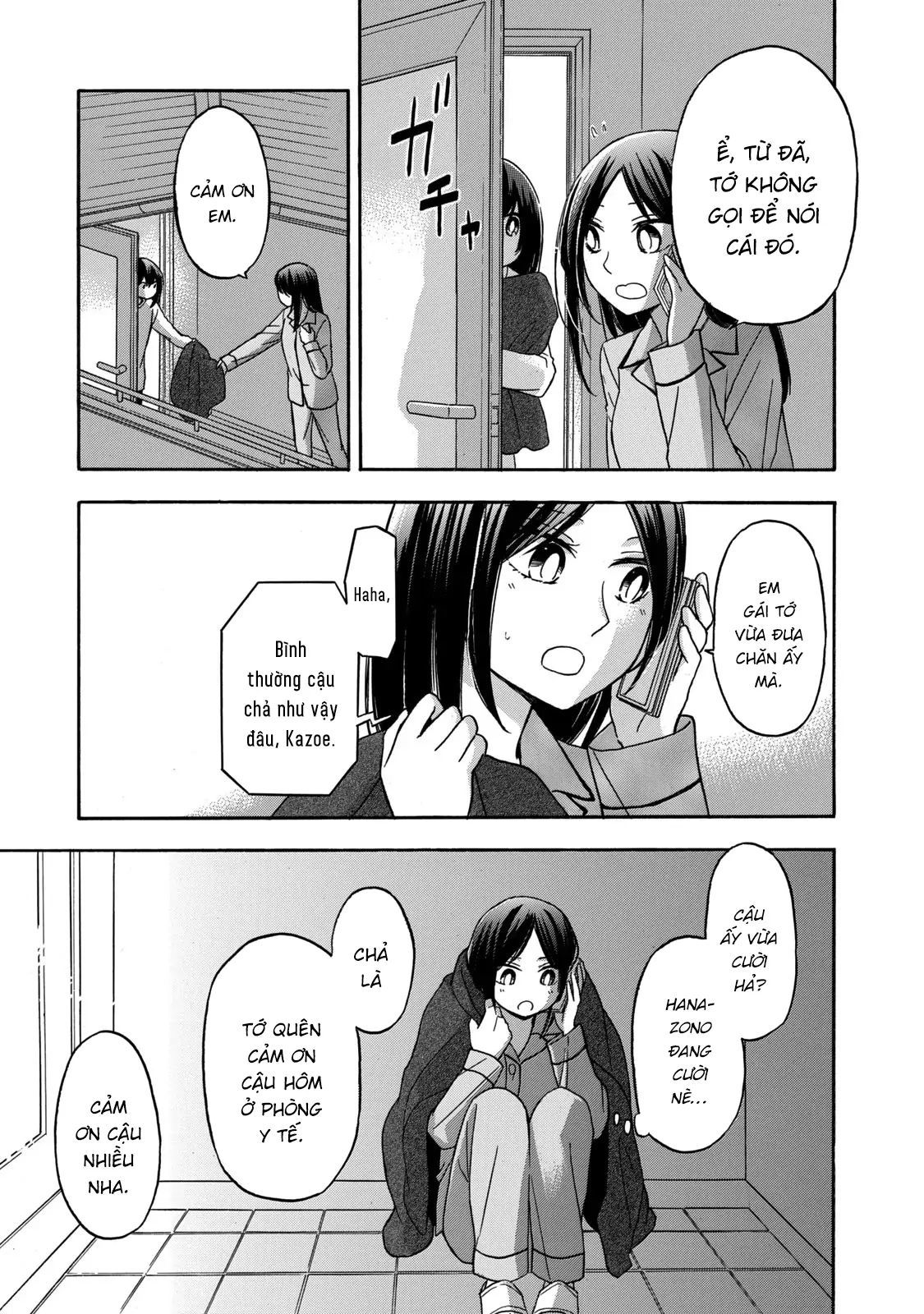 Những Cuộc Gặp Gỡ Kỳ Lạ Sau Giờ Học Của Hanazono Và Kazoe - Chapter 27 - Page 7