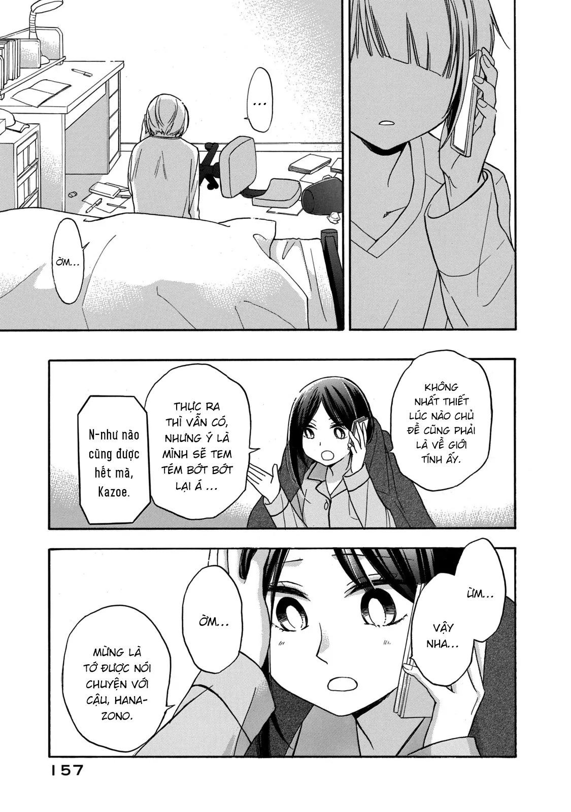 Những Cuộc Gặp Gỡ Kỳ Lạ Sau Giờ Học Của Hanazono Và Kazoe - Chapter 27 - Page 9