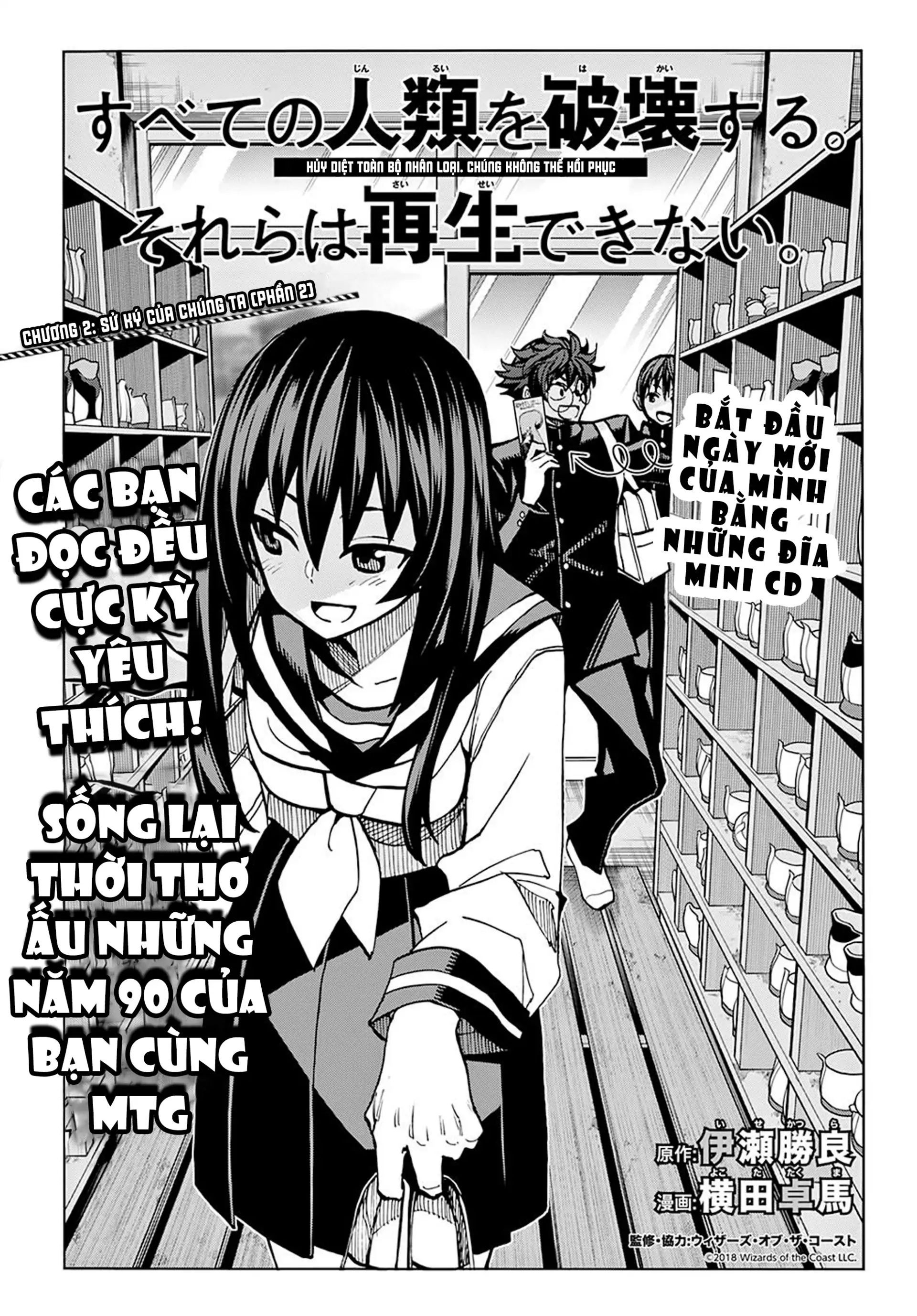 Hủy Diệt Toàn Bộ Nhân Loại. Chúng Không Thể Hồi Phục - Chapter 2 - Page 5