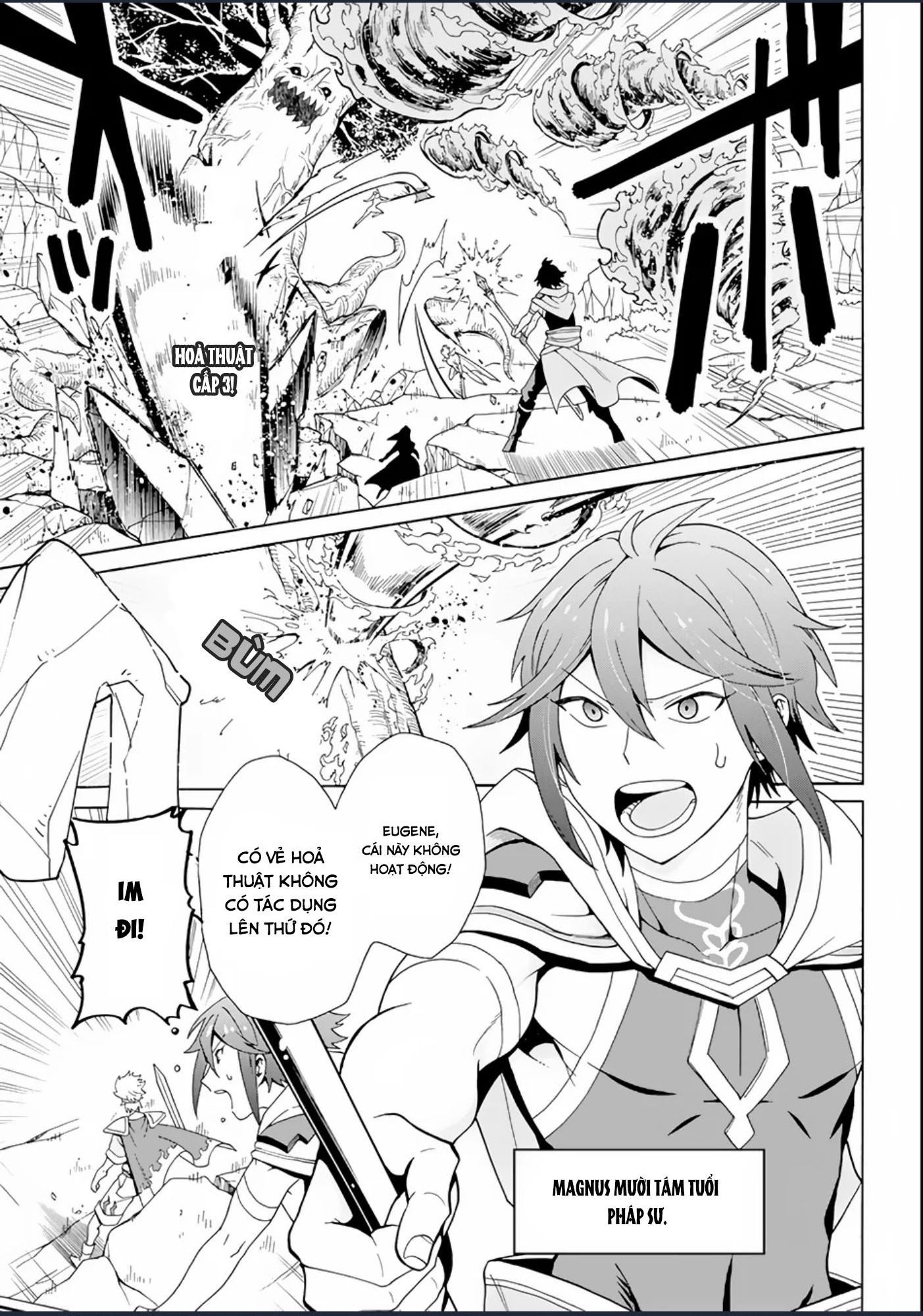 Pháp Sư Mạnh Nhất Dùng Sách Chiến Lược, Tự Mình Tiêu Diệt Ma Vương - Chapter 1 - Page 4