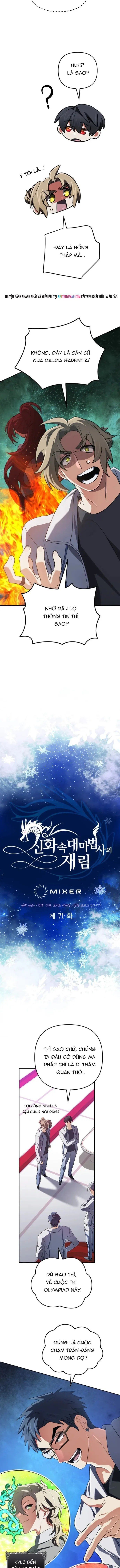 Đại Pháp Sư Thần Thoại Tái Lâm - Chapter 71 - Page 3