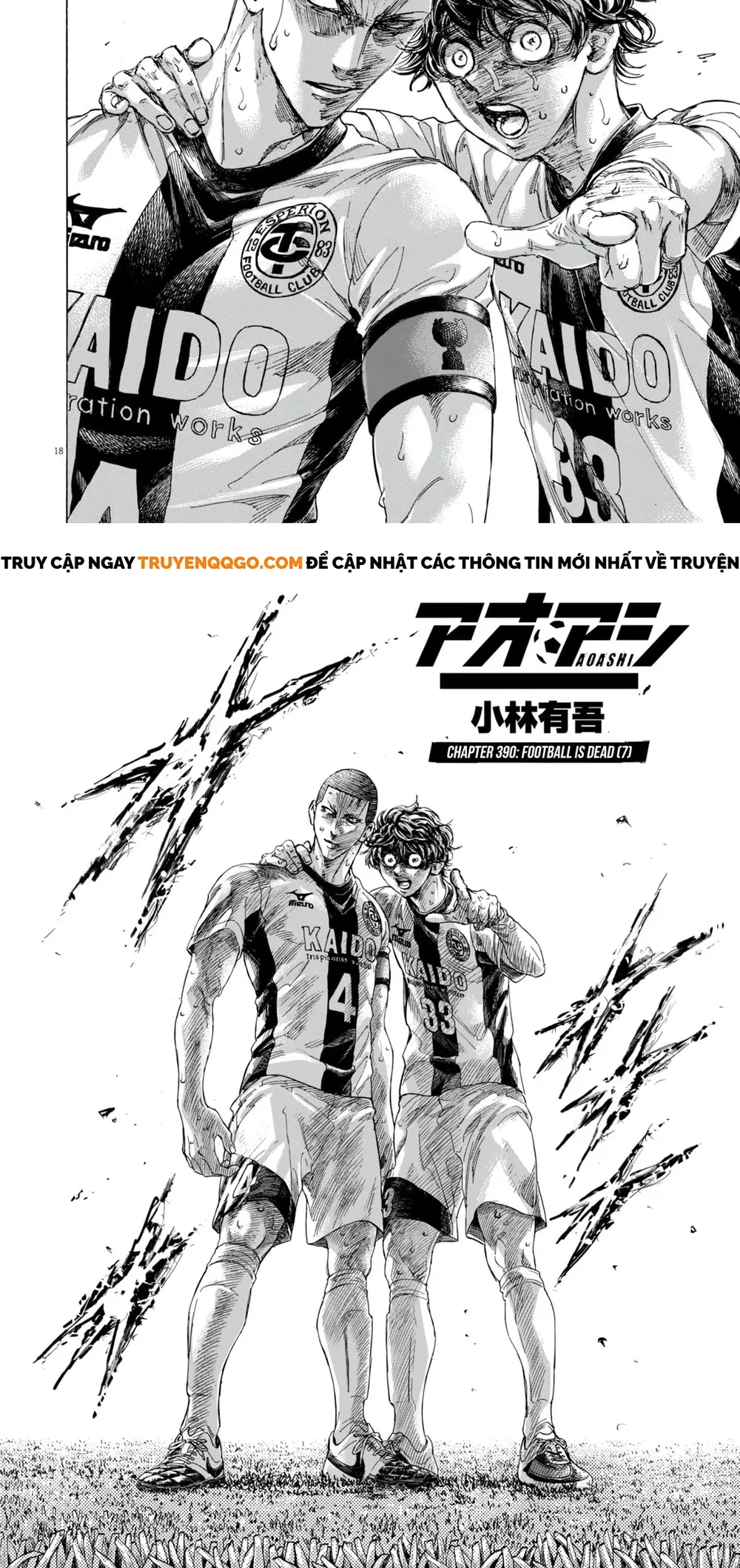 Thiên Tài Bóng Đá Ashito - Chapter 390 - Page 8