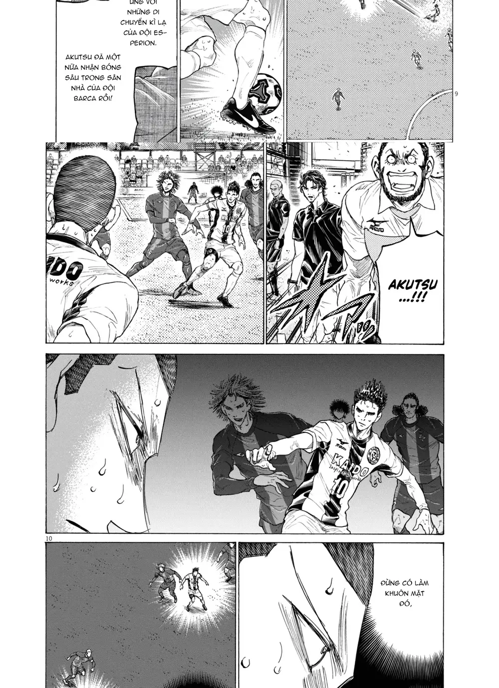 Thiên Tài Bóng Đá Ashito - Chapter 395 - Page 10