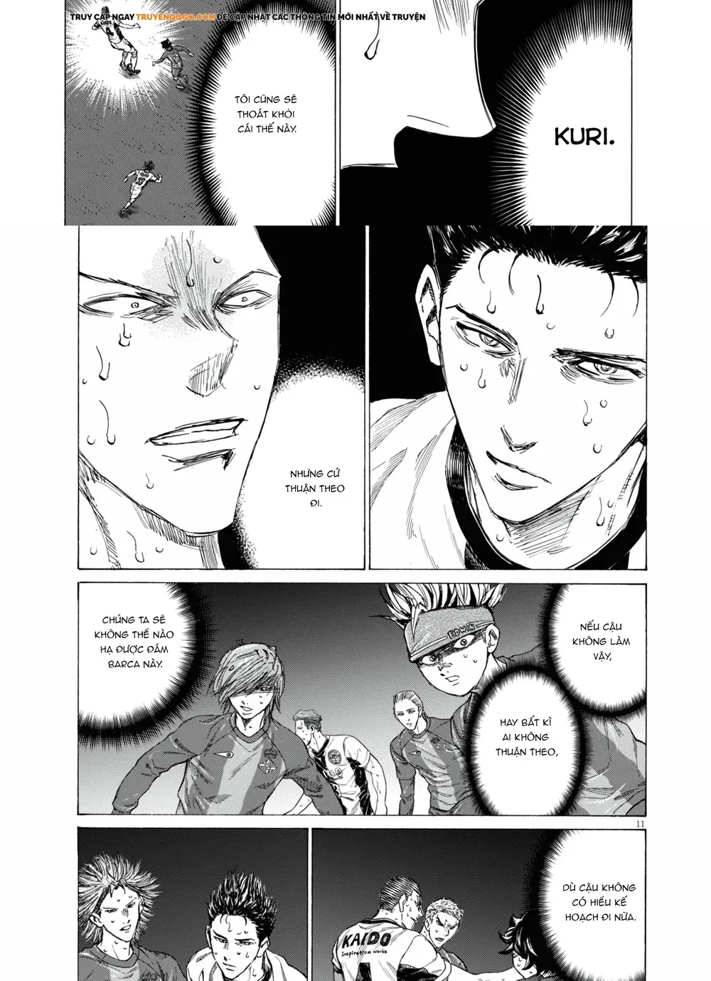 Thiên Tài Bóng Đá Ashito - Chapter 395 - Page 11