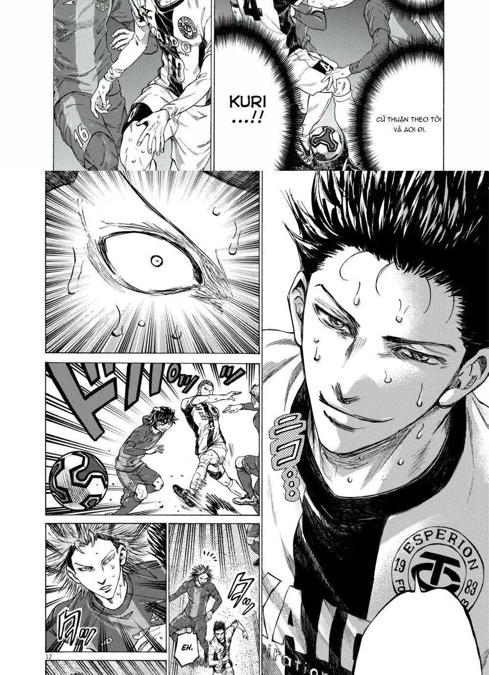 Thiên Tài Bóng Đá Ashito - Chapter 395 - Page 12