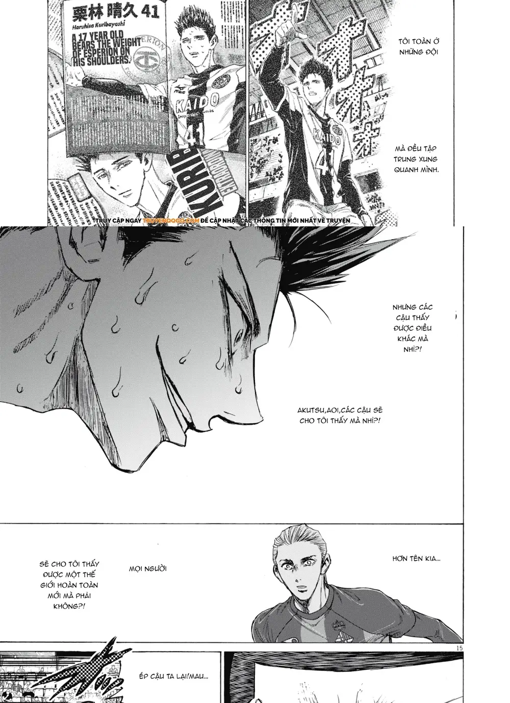 Thiên Tài Bóng Đá Ashito - Chapter 395 - Page 15