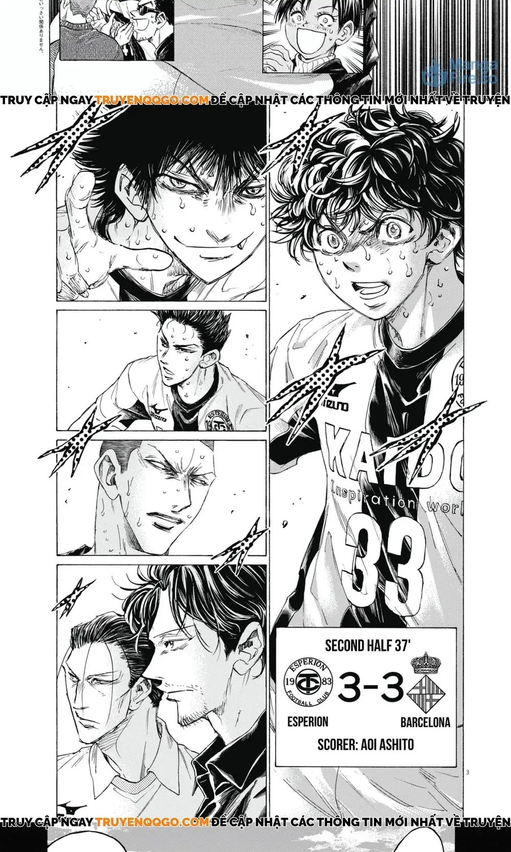 Thiên Tài Bóng Đá Ashito - Chapter 398 - Page 3