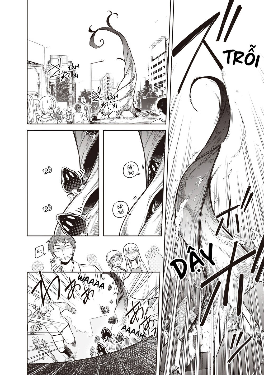 Tokyo Kinoko: Nữ Sinh Trung Học Mạnh Nhất Thế Giới Với Kĩ Năng Giao Tiếp Cực Tệ - Chapter 1 - Page 28