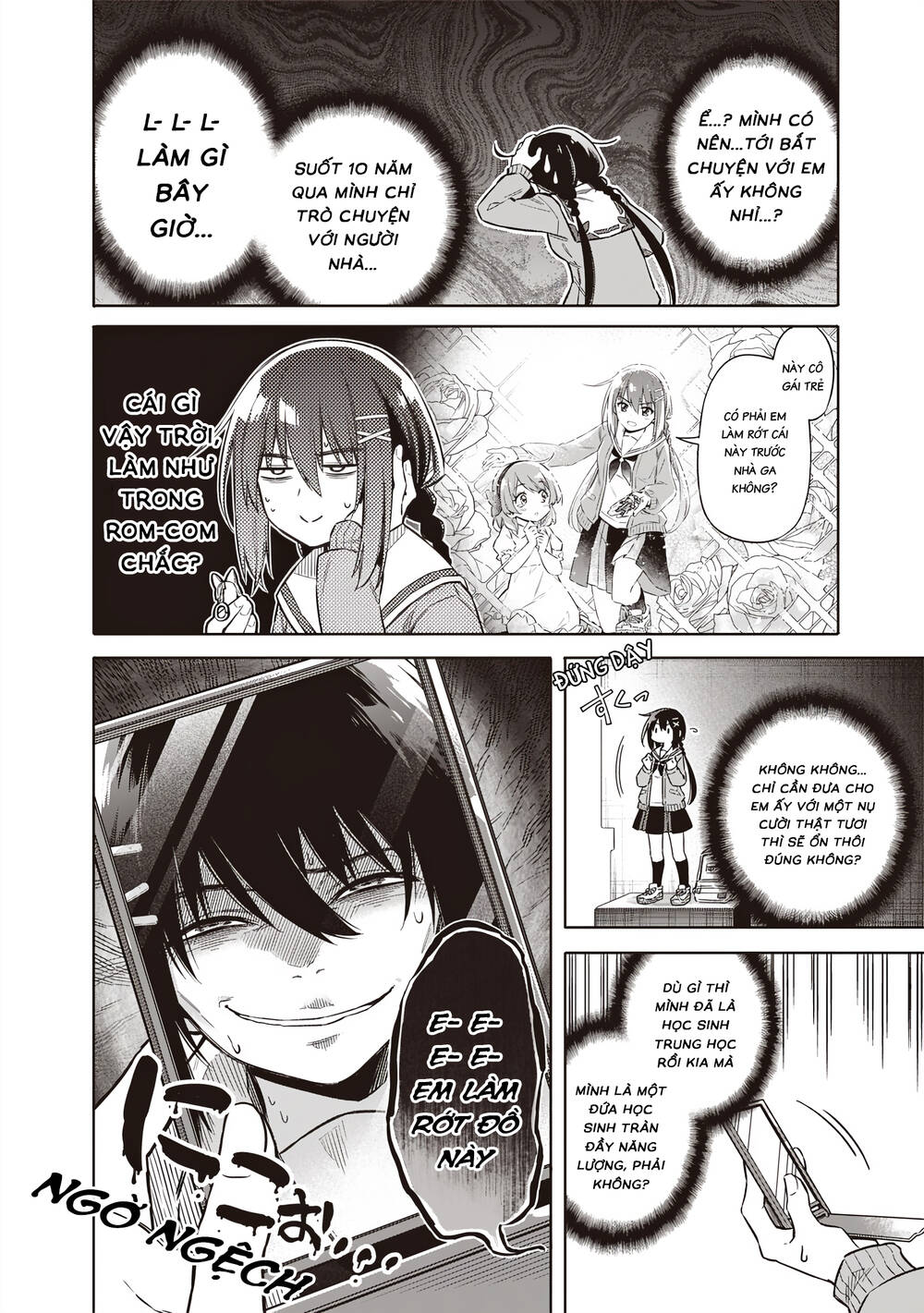 Tokyo Kinoko: Nữ Sinh Trung Học Mạnh Nhất Thế Giới Với Kĩ Năng Giao Tiếp Cực Tệ - Chapter 1 - Page 32