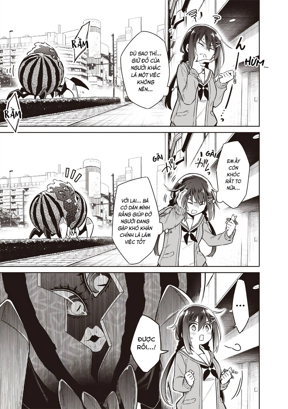 Tokyo Kinoko: Nữ Sinh Trung Học Mạnh Nhất Thế Giới Với Kĩ Năng Giao Tiếp Cực Tệ - Chapter 1 - Page 54