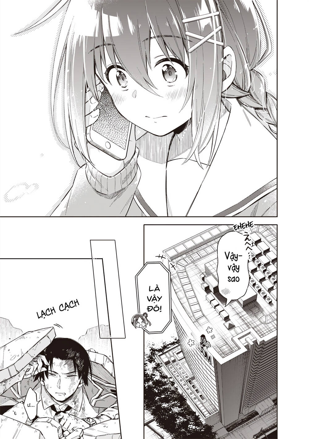 Tokyo Kinoko: Nữ Sinh Trung Học Mạnh Nhất Thế Giới Với Kĩ Năng Giao Tiếp Cực Tệ - Chapter 1 - Page 61