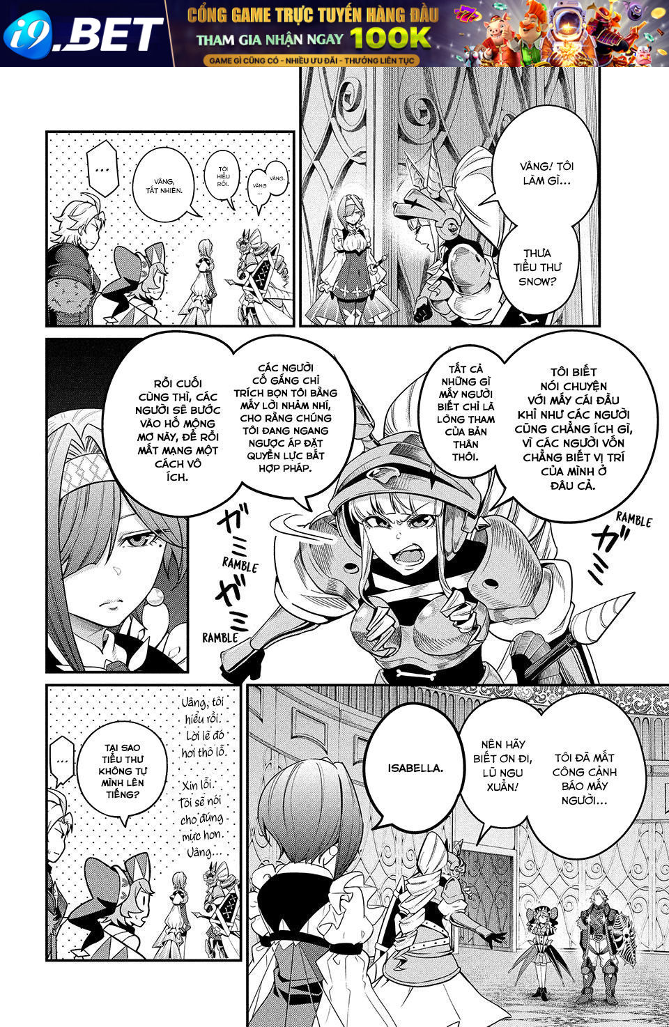 Kỵ Sĩ Chuyển Sinh Bị Lưu Đày, Trở Nên Bất Bại Nhờ Trò Chơi - Chapter 70 - Page 11