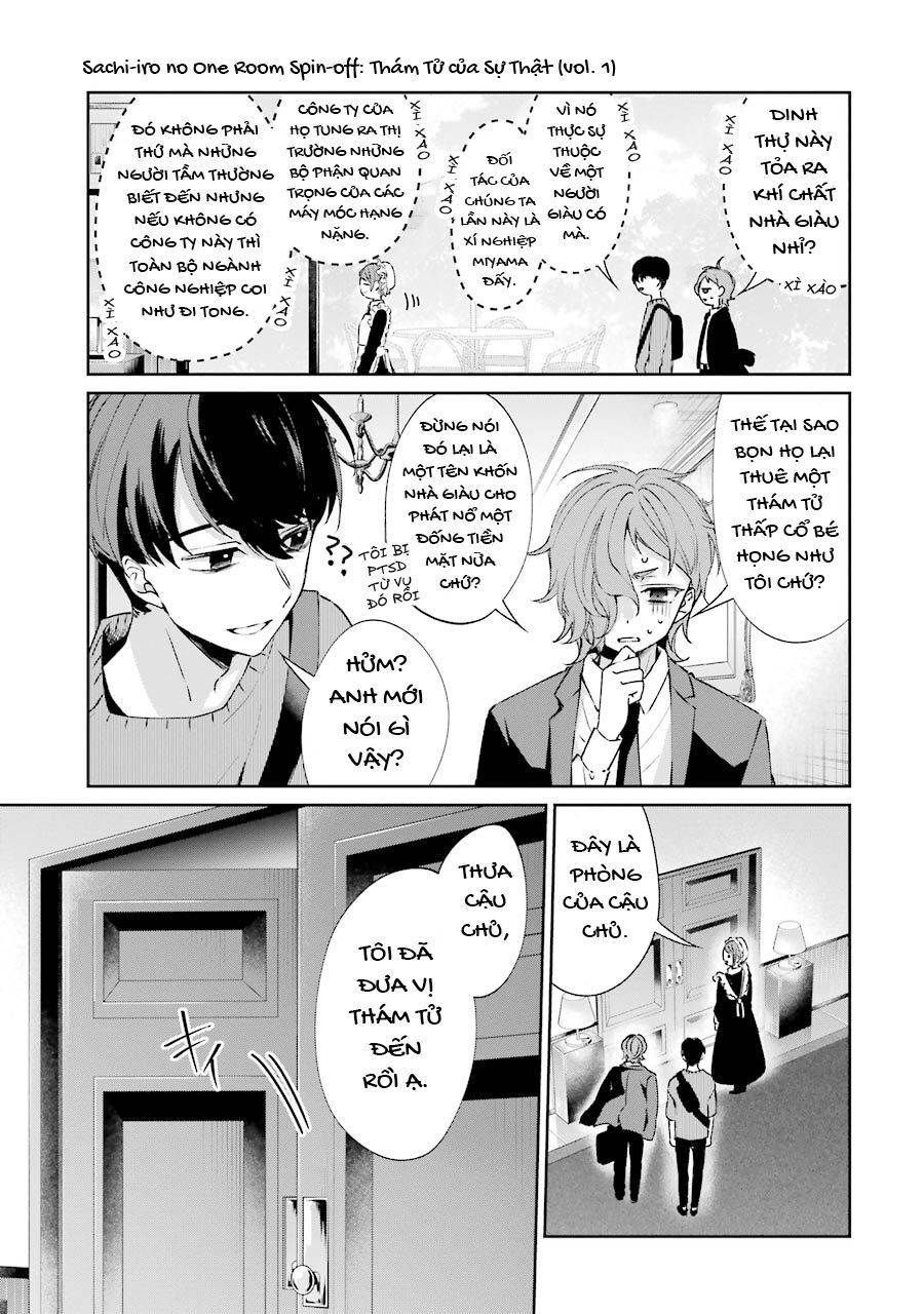 Sachiiro No One Room Gaiden - Seikai No Meitantei - Chapter 2 - Page 7