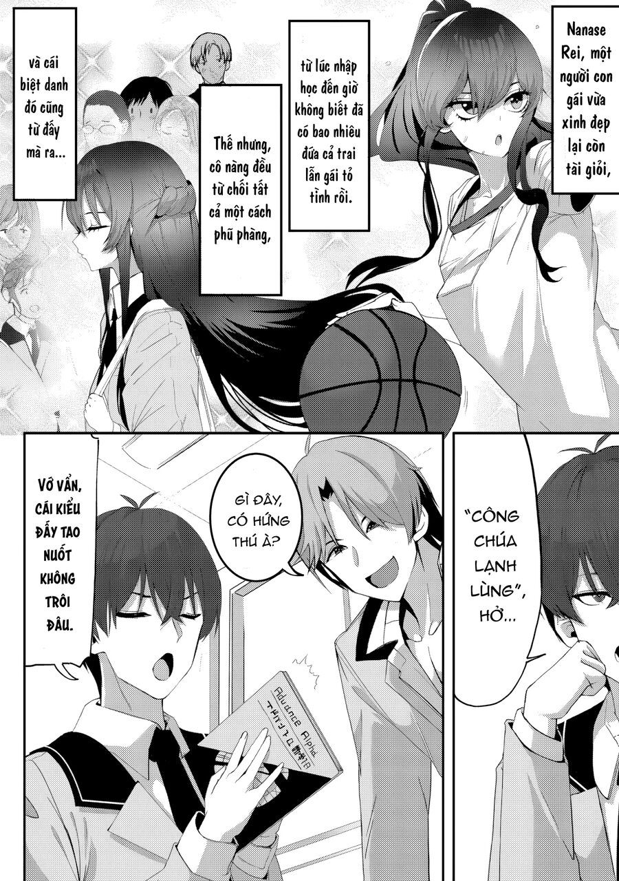 Về Việc Sau Khi Tôi Cứu Cô Gái Xinh Đẹp Lạnh Lùng, Cô Ấy Đã Trở Nên Nũng Nịu Dễ Thương Chỉ Khi Ở Riêng Cùng Tôi - Chapter 1 - Page 4