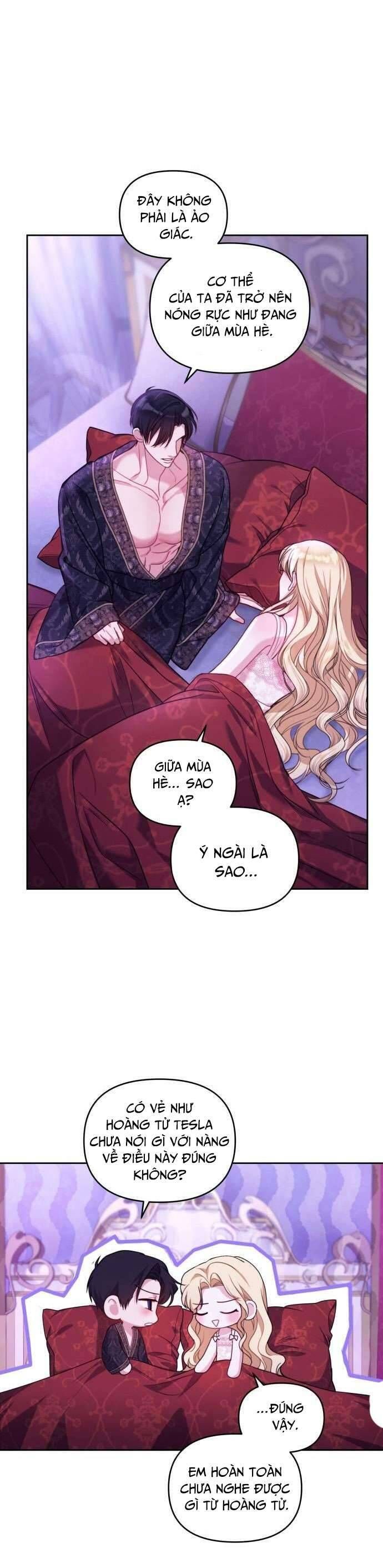 Tuy Là Hoàng Hậu Thay Thế Nhưng Tôi Lại Đánh Mất Đêm Đầu Tiên - Chapter 3 - Page 14