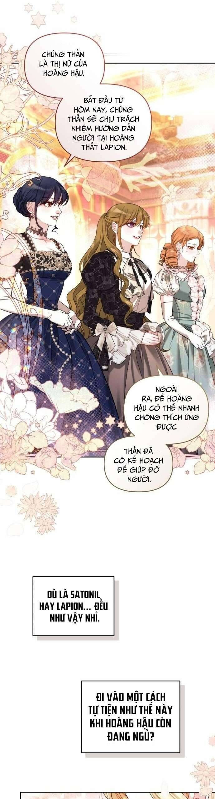 Tuy Là Hoàng Hậu Thay Thế Nhưng Tôi Lại Đánh Mất Đêm Đầu Tiên - Chapter 3 - Page 42