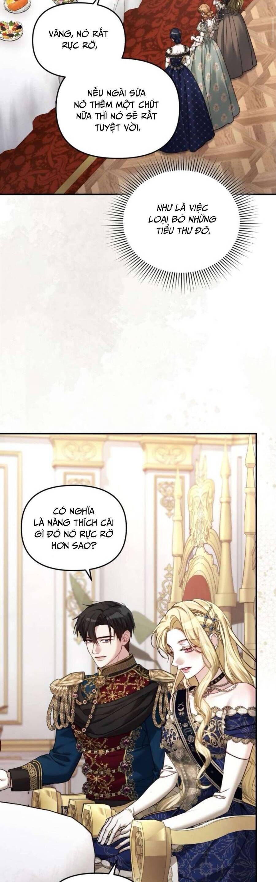 Tuy Là Hoàng Hậu Thay Thế Nhưng Tôi Lại Đánh Mất Đêm Đầu Tiên - Chapter 5 - Page 35