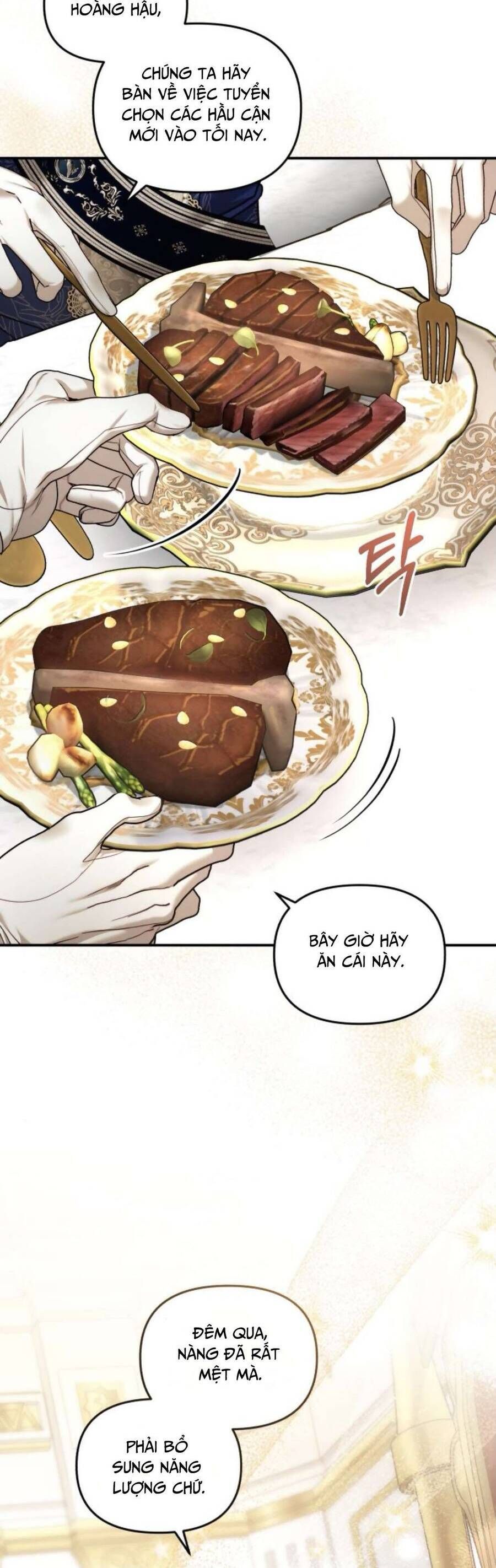 Tuy Là Hoàng Hậu Thay Thế Nhưng Tôi Lại Đánh Mất Đêm Đầu Tiên - Chapter 5 - Page 50