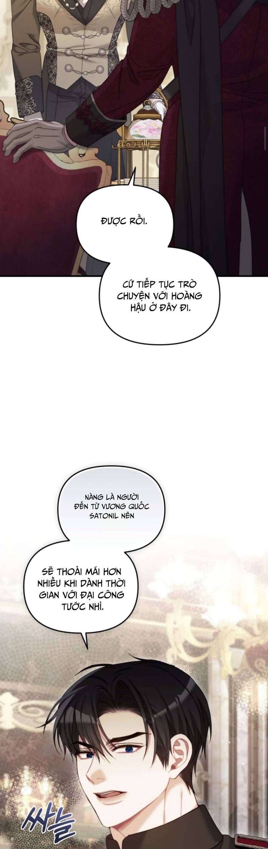 Tuy Là Hoàng Hậu Thay Thế Nhưng Tôi Lại Đánh Mất Đêm Đầu Tiên - Chapter 9 - Page 56