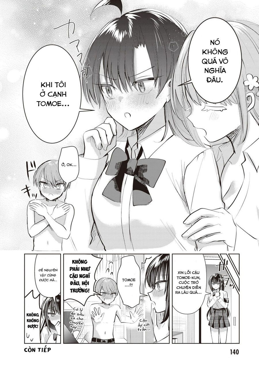 Kotowarenai Kaichou Wa Tomoe-Kun Ni Dake Shite Agetai - Chapter 12 - Page 10