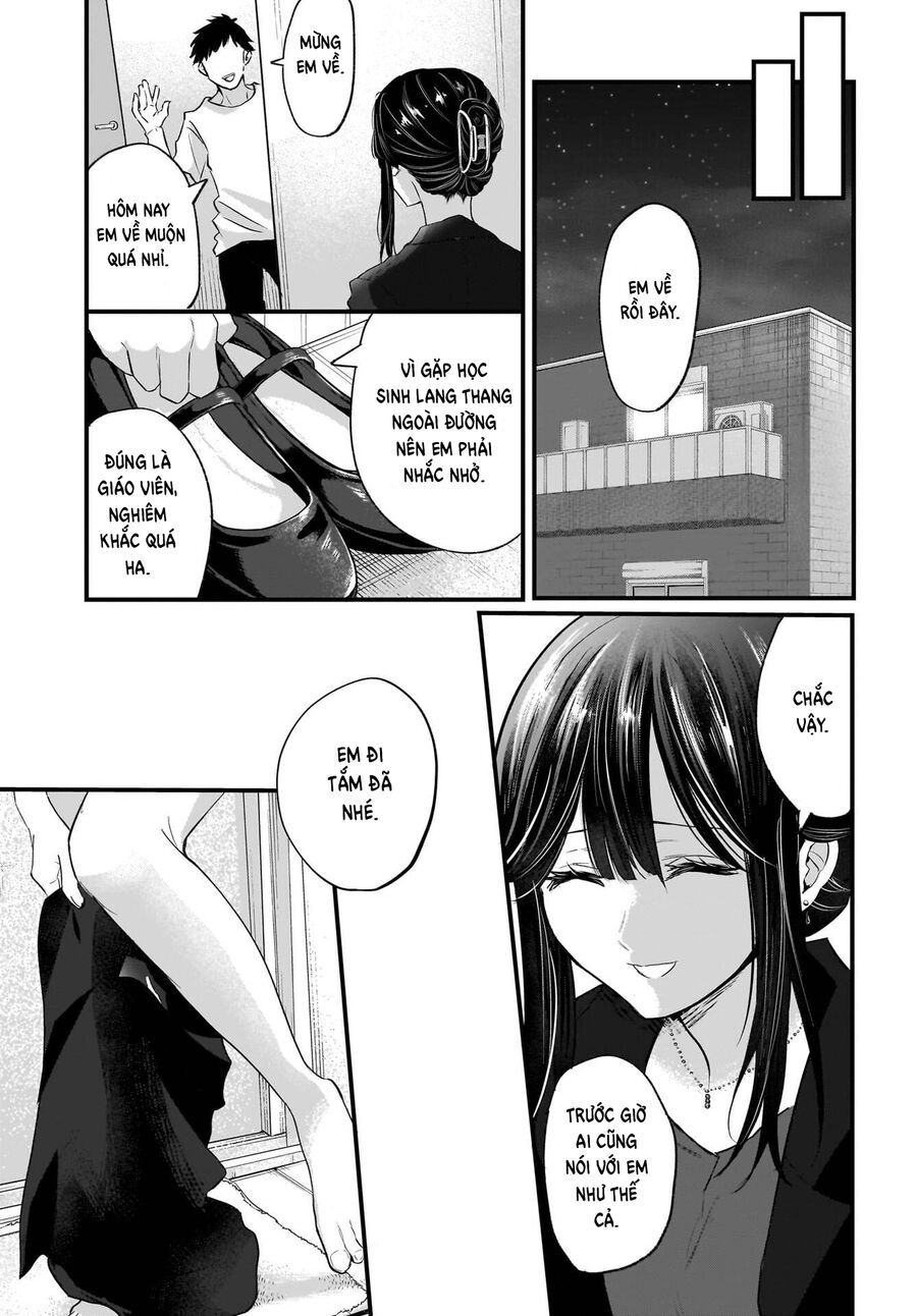 Hitodzuma Kyoushi Ga Oshiego No Joshi Koukousei Ni Do Hamari Suru Hanashi - Chapter 1.1 - Page 12
