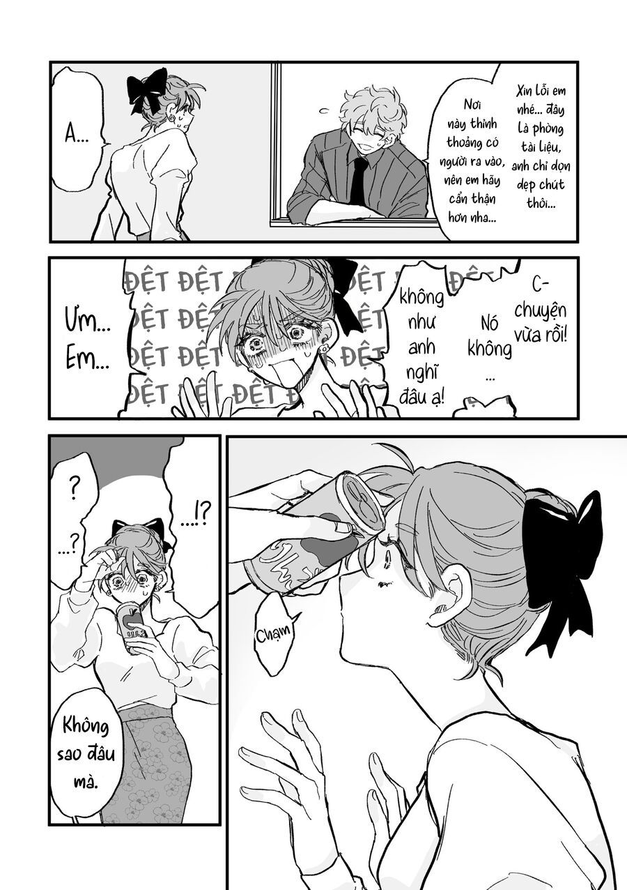 Một Cô Nàng Giả Nai Dễ Thương Trở Nên Bối Rối, Ngại Ngùng Vì Một Anh Chàng Hiền Lành, Dịu Dàng Ở Chỗ Làm. - Chapter 1 - Page 5