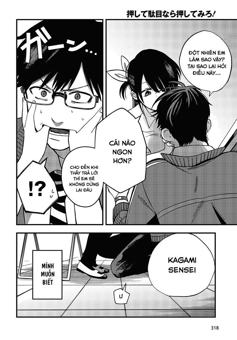 Oshite Dame Nara Oshite Miro! - Chapter 3 - Page 20