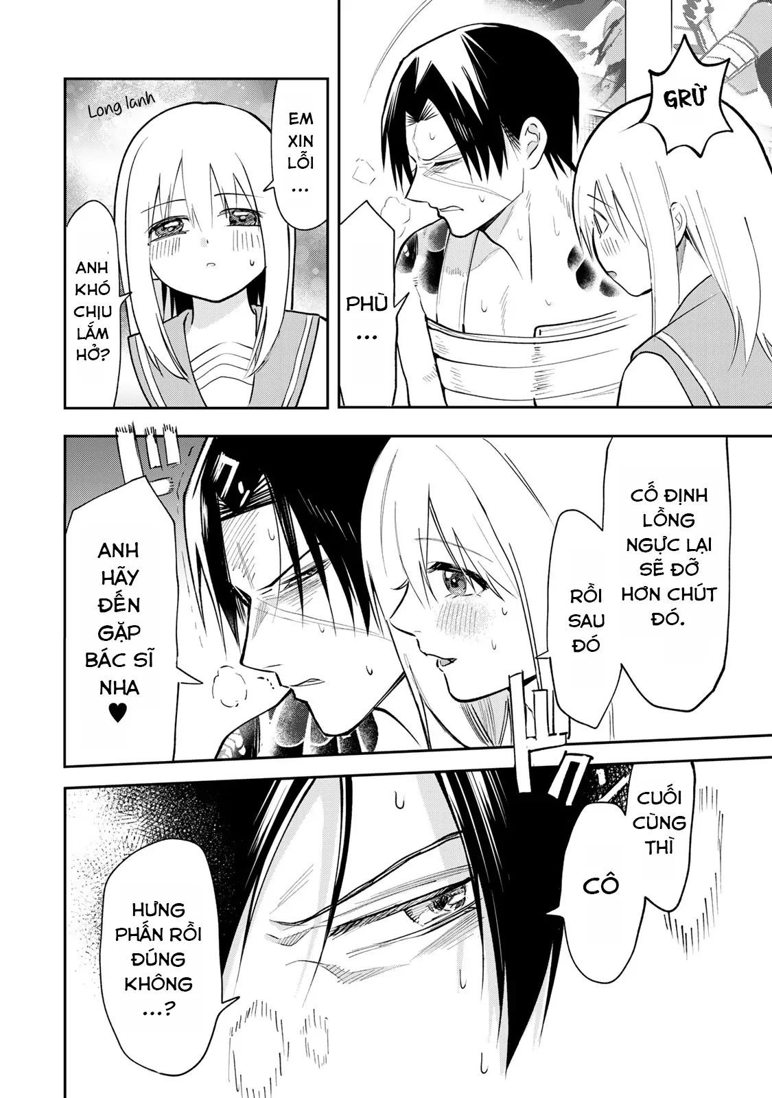 Để Em Băng Bó Cho Anh Nhé? - Kizuguchi To Houtai - Chapter 13 - Page 11