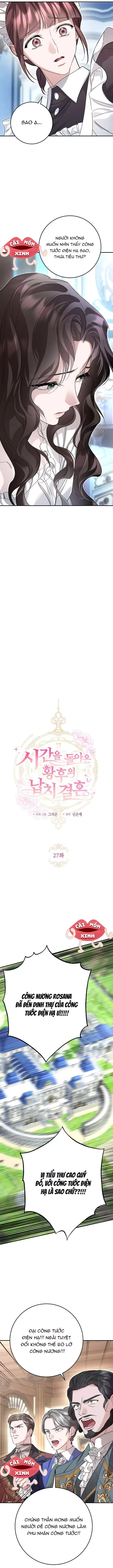 Cuộc Hôn Nhân Bị Bắt Cóc Xuyên Thời Gian Của Hoàng Hậu - Chapter 27 - Page 4