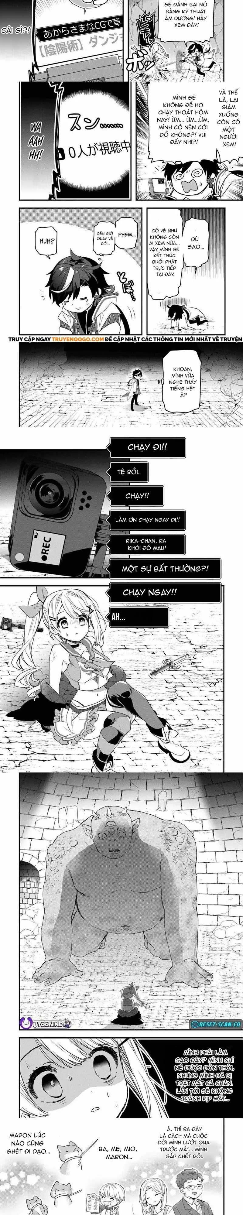 Dungeon Haishinsha O Sukutte Dai Bazurishita Tenshou Onmyoushi, Ukkari Choukyuu Jubutsu O Haishin Shitara Densetsu Ni Natta - Chapter 1 - Page 6